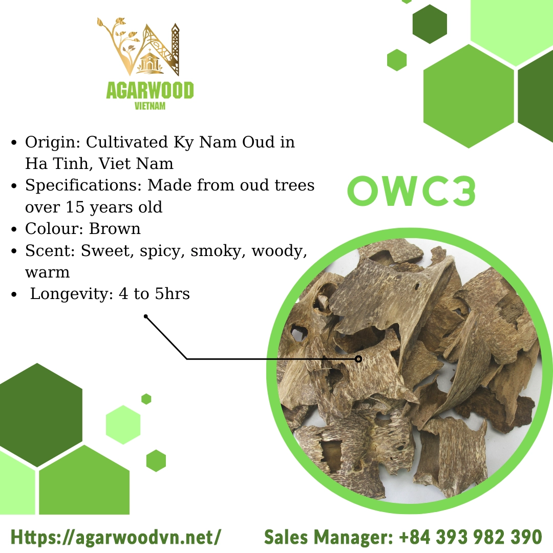 Oud Wood Chips Grade